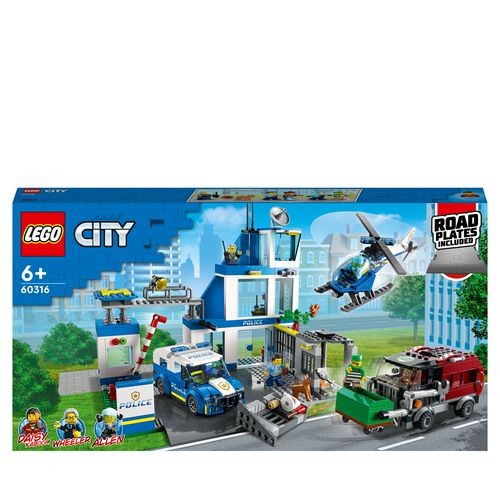 Lego 60316 city stazione di - city,