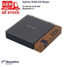 Syitren R300 Lettore CD in Legno Bluetooth 5.3 Lettore Audio per CD/CD-R/CD-RW DE