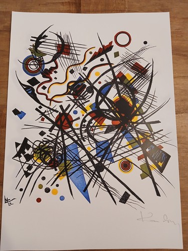 Poster astratto geometrico - poster,