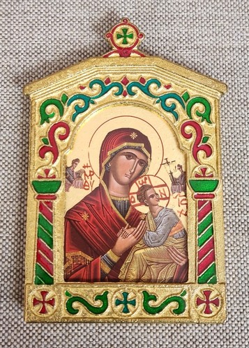 Icône byzantine vierge - byzantine, de