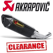 Silenziatore scarico strada fibra di carbonio Suzuki GSXR600 GSXR750 2006-2007 Akrapovic