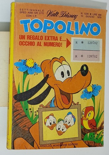 I131379 topolino libretto - i131379,