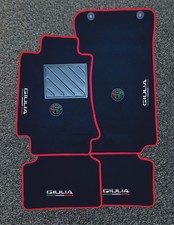 Tappetini Tappeti Compatibili ALFA ROMEO GIULIA Personalizzabili