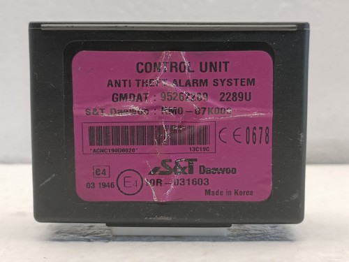 Centralina immobilizer allarme - centralina,
