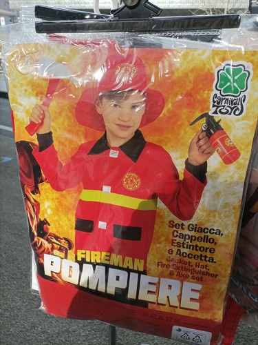 Carnevale vestito pompiere - da,