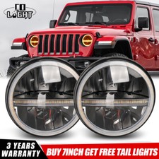 2 fari anabbaglianti a LED da