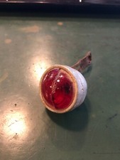 Fanalino Posteriore Bicicletta D'epoca BICI vintage fanale tondo con staffa