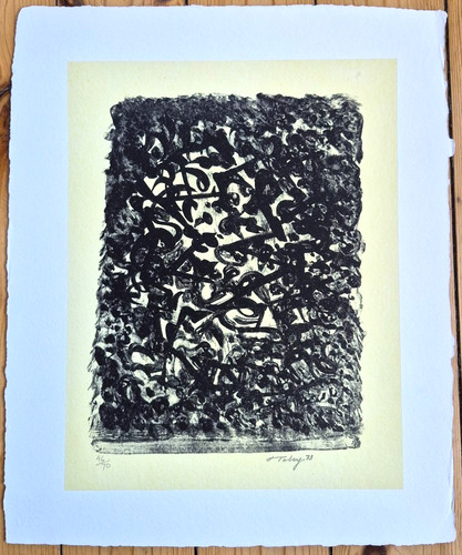 Mark tobey litografia a - litografia,