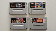 Lotto 4 giochi Nintendo SNES