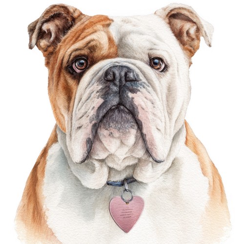Adesivi bulldog auto - bulldog,