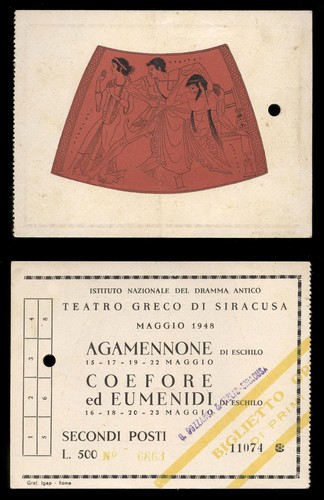 Biglietto ingresso teatro - ingresso,