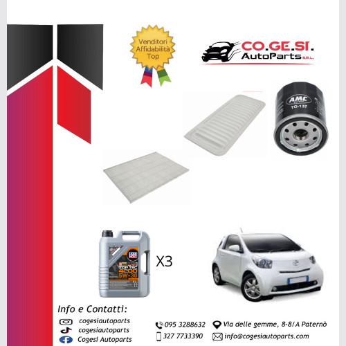 Kit tagliando filtri - tagliando,