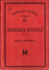 Morselli, Emilio - SOCIOLOGIA