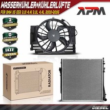 Radiatore + Ventola Del Radiatore per BMW X5 E53 3.0i 4.4i 3.0L 4.4L 2000-2006