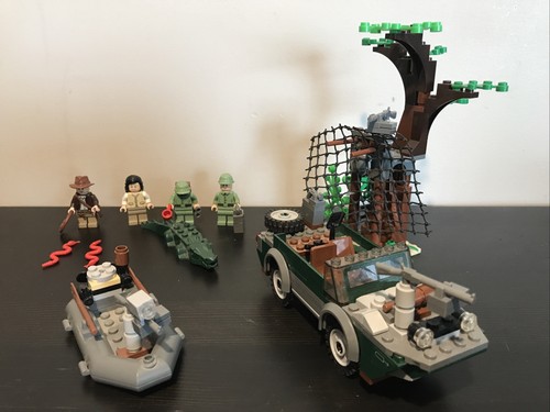 Lego indiana jones river - lego, jones: