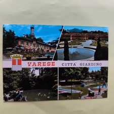 VARESE - CITTA' GIARDINO - VECCHIA CARTOLINA A COLORI NON VIAGGIATA
