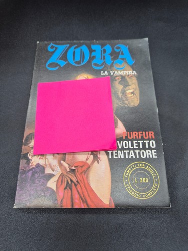 Fumetto zora vampira 89 - fumetto,
