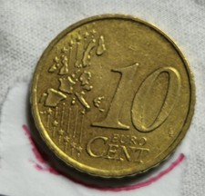 moneta da 10 Euro Cent 2002 Germania A