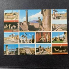 Vintage Postcard Pompei