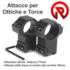 Set 2 Pezzi Attacchi Anelli