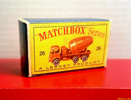 Matchbox lesney cement - no, 26