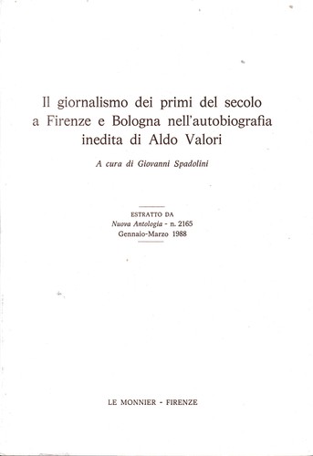 Giornalismo dei primi del - giornalismo,