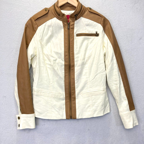 Gili giacca moto misto lino - gili,