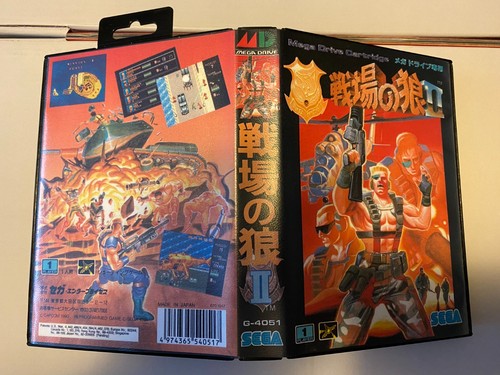Mercs jap sega mega drive - -,