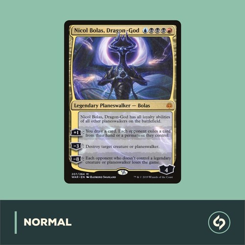 Mtg nicol bolas drago dio - bolas,, drago-dio