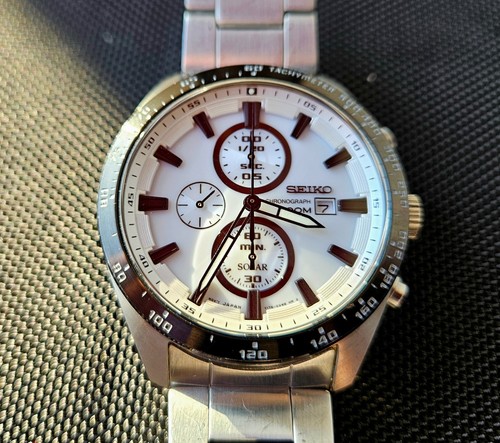 Seiko solar v176 0av0 - solar, v176-0av0