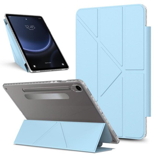 Custodia pelle blu - , chiaro