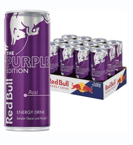 Red bull purple edition acai - red,