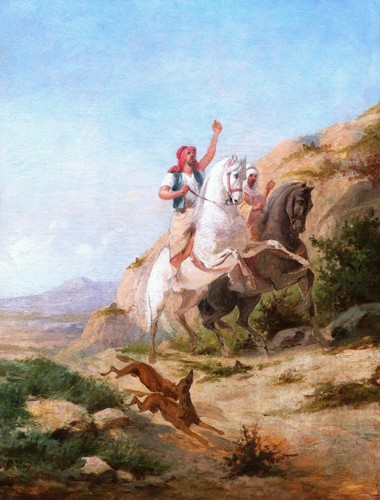 Quadro francese orientalista - quadro,