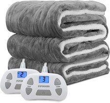 Heated Blanket King Size Dual