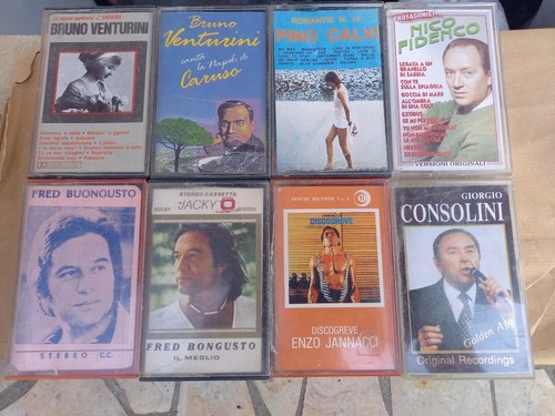 Lotto musicassetta anni - mc, 8