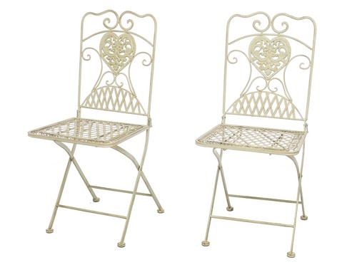 Sedia giardino bistro - 2x,