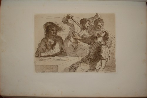 Bartolozzi guercino briganti - bartolozzi,