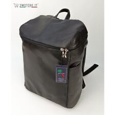 ZAINO UOMO IN VERA PELLE NERA