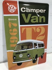 Targa Da Arredo Volkswagen Camper Van T2