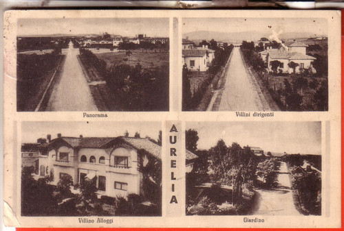 Cartolina aurelia di - cartolina,