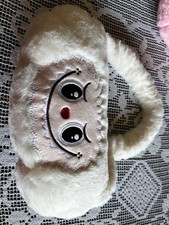 Borsa In Peluche Bianco
