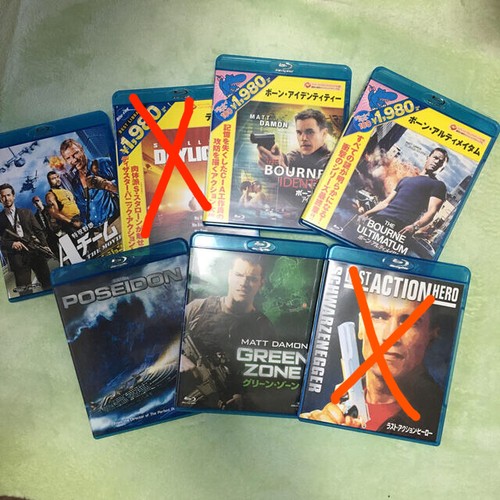 Various blu ray dvds - various,