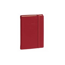 Agenda giornaliera 2026 Quo Vadis Daily 21 Prestige Silk 13x21 cm rosso - 375014