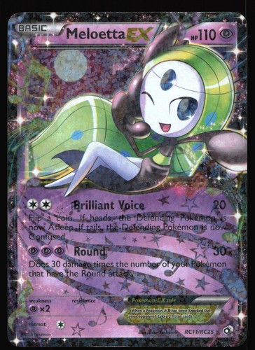 Meloetta rc11 rc25 - ex, (lp)