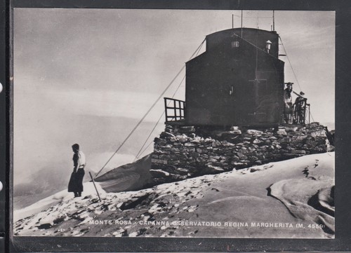 Cartolina monte rosa capanna - monte,