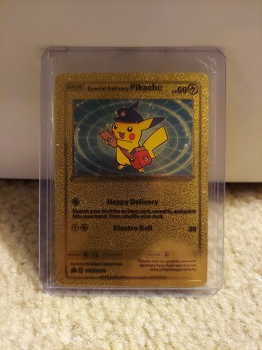 Carta pokemon pikachu - carta,