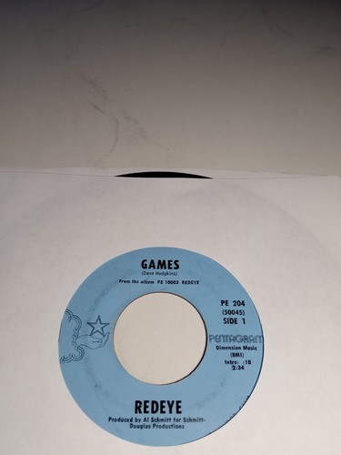 Redeye games 45 record - redeye,
