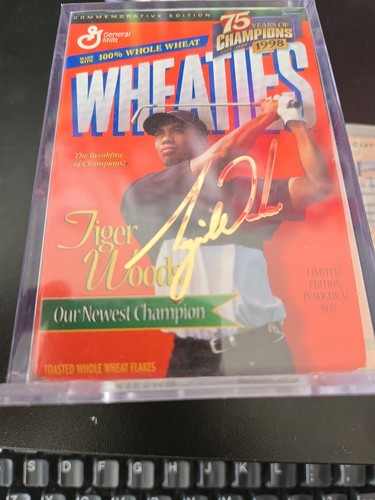 1999 tiger woods wheaties - tiger,