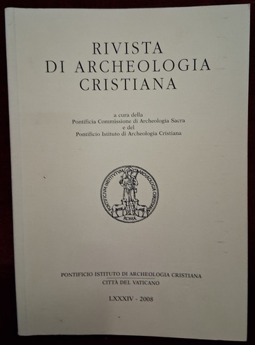 Rivista archeologia cristiana - archeologia,