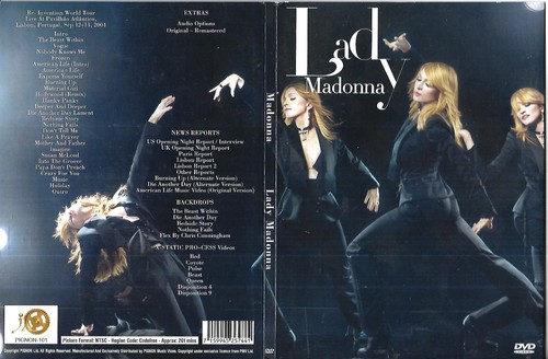 Rare dvd lady madonna - lady,